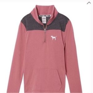 VS Pink Quarter Zip